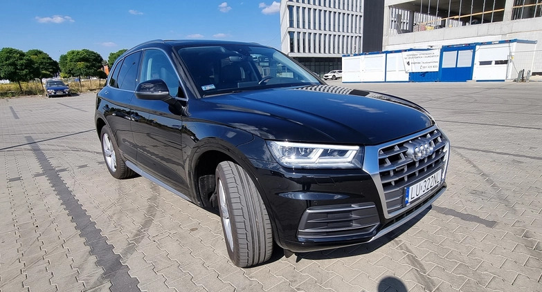 Audi Q5 cena 145600 przebieg: 66000, rok produkcji 2020 z Lublin małe 29